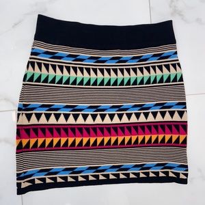 Aztec Mini Skirt